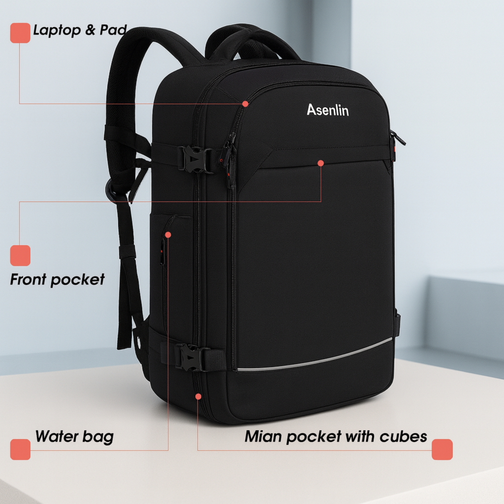 40L Asenlin Travellers Backpack